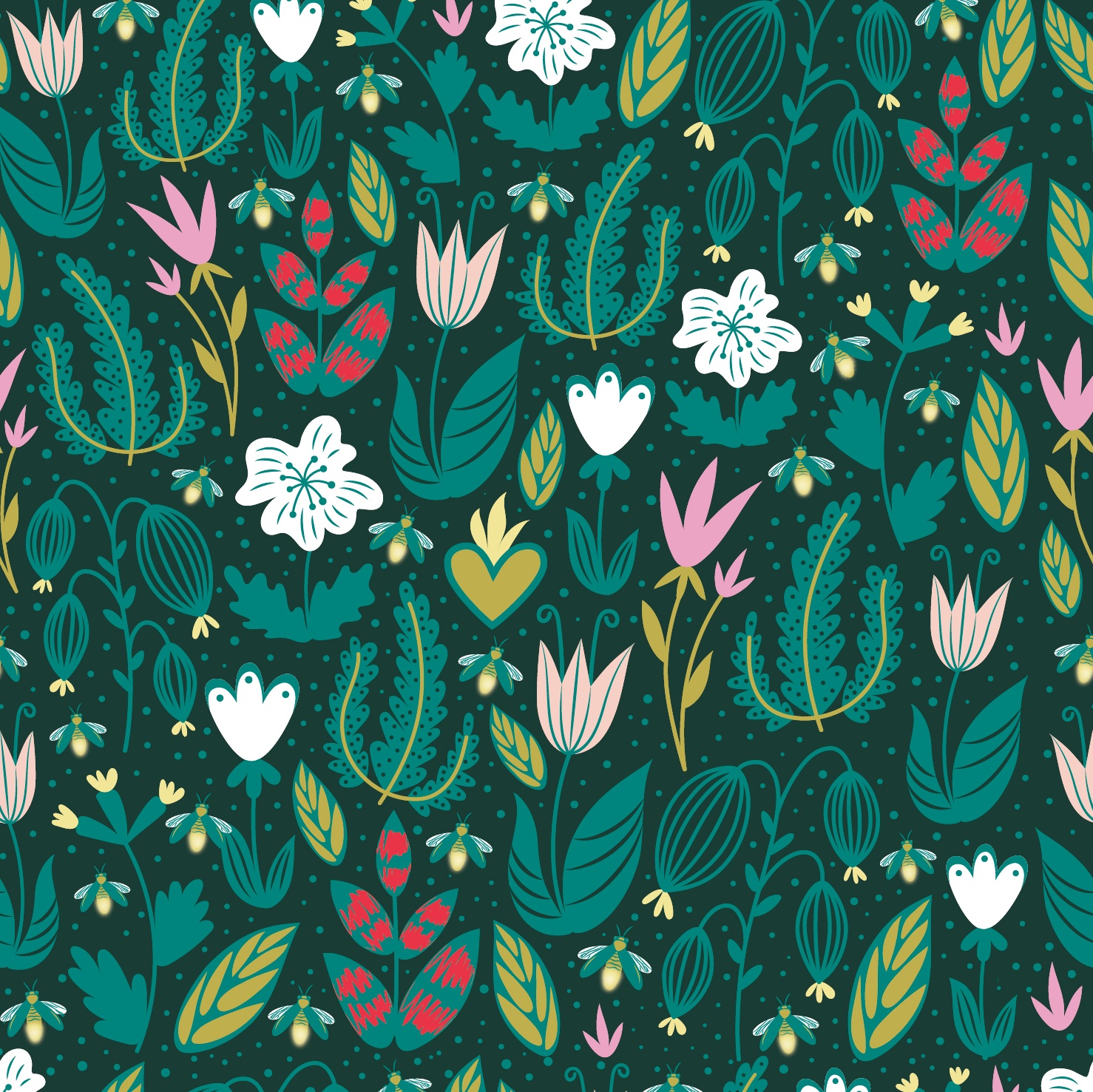 Secret garden_pattern